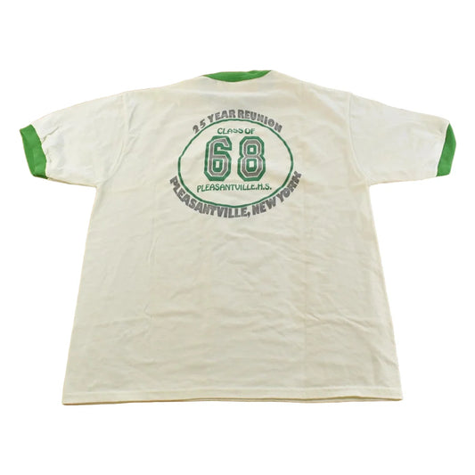Vintage 1990s Pleasantville Panthers Collegiate Ringer T-Shirt Men's XL from propervintagecanada