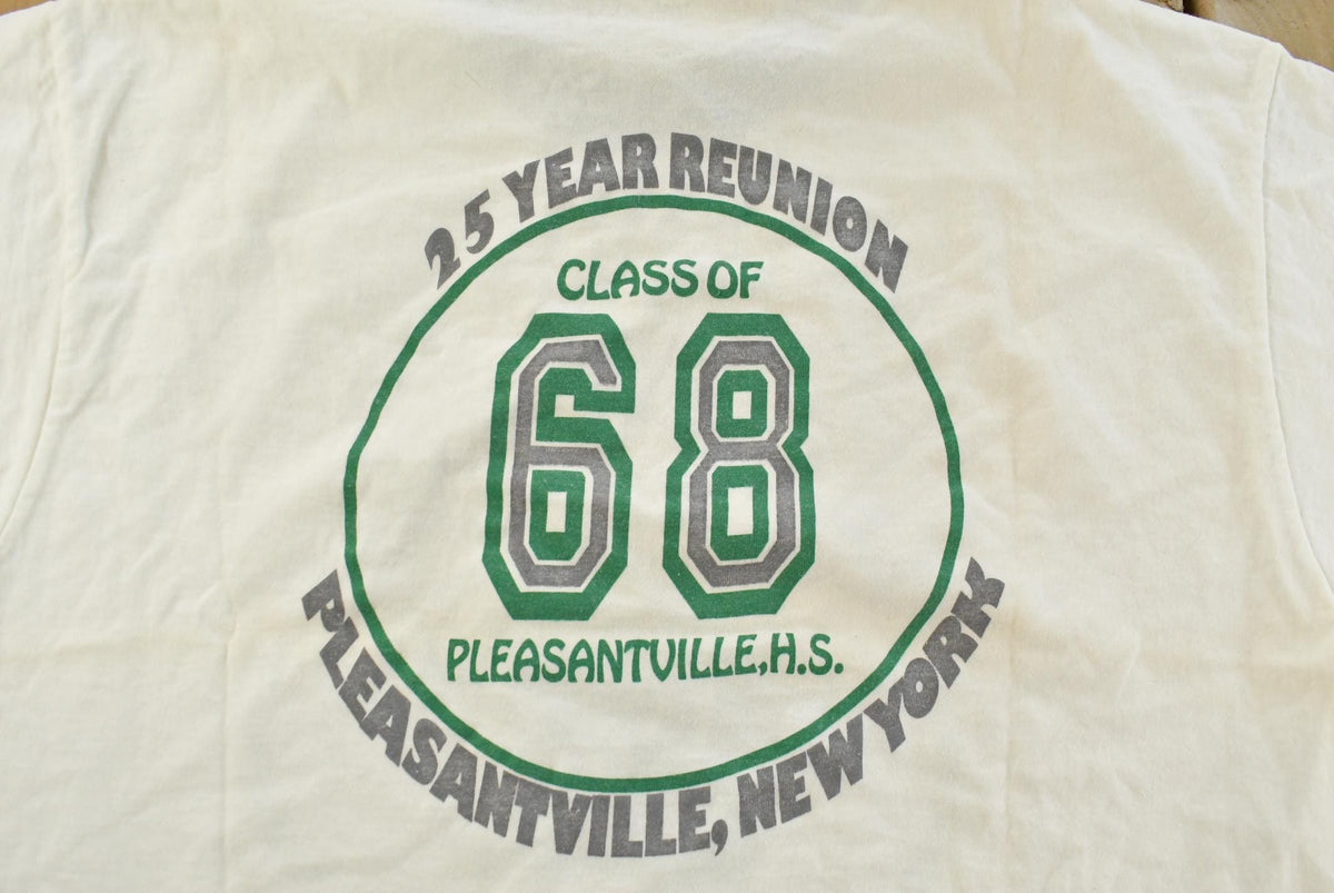 Vintage 1990s Pleasantville Panthers Collegiate Ringer T-Shirt Men's XL from propervintagecanada