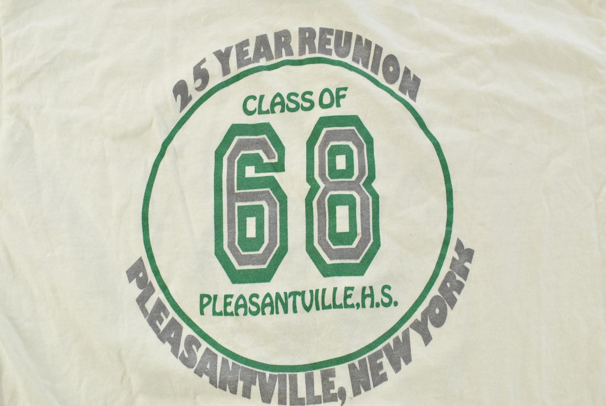 Vintage 1990s Pleasantville Panthers Collegiate Ringer T-Shirt Men's XL from propervintagecanada