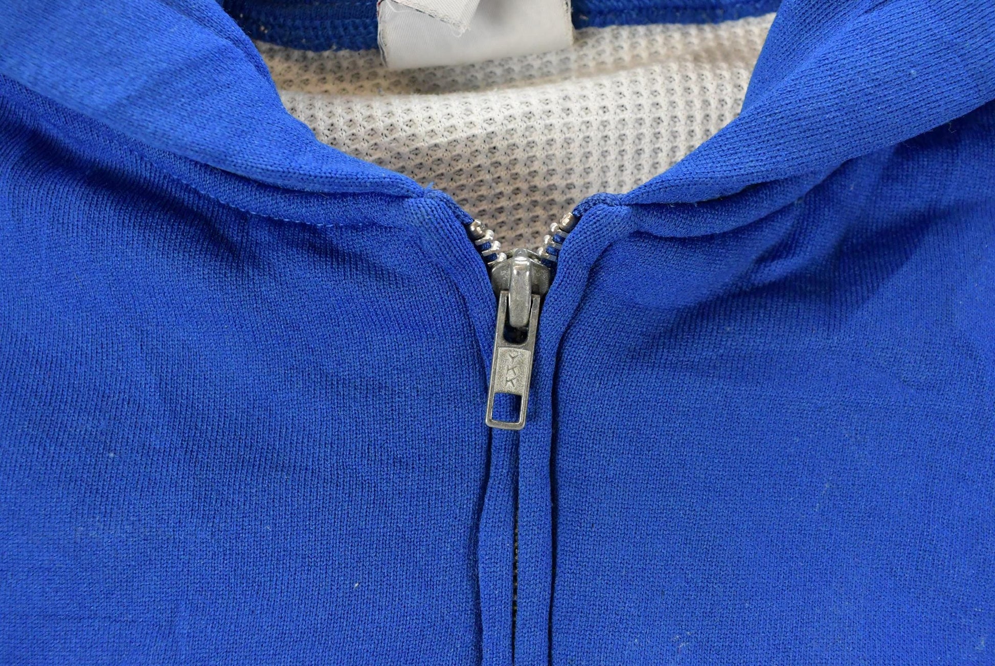 Vintage 1990s Pluma Blank Thermal Lined Full Zip Hoodie Men's Medium from propervintagecanada