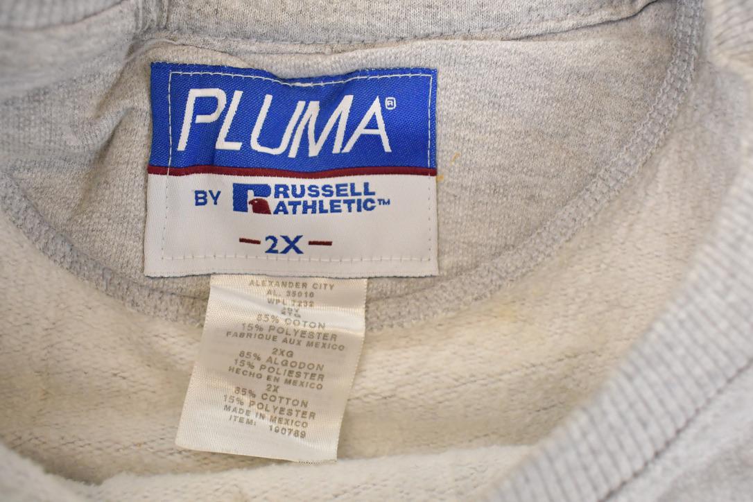 Vintage 1990s Pluma Heavyweight Blank Crewneck Sweatshirt Mens XL from propervintagecanada