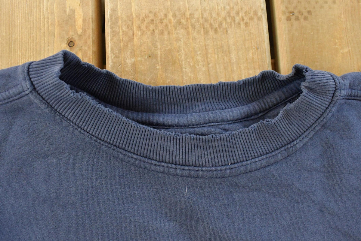 Vintage 1990s Pluma Russell Blank Crewneck Sweatshirt Men's XL from propervintagecanada