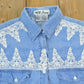 Vintage 1990s Poetic License Western Style Button Up Rodeo Shirt Men's Small from propervintagecanada