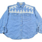 Vintage 1990s Poetic License Western Style Button Up Rodeo Shirt Men's Small from propervintagecanada