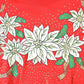 Vintage 1990s Poinsettia AOP Cute Crewneck Christmas Sweater Men's XL from propervintagecanada