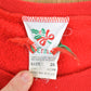 Vintage 1990s Poinsettia AOP Cute Crewneck Christmas Sweater Men's XL from propervintagecanada