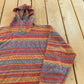 Vintage 1990s Point Zero Aztec Fleece Sweatshirt Hoodie Men's Large from propervintagecanada