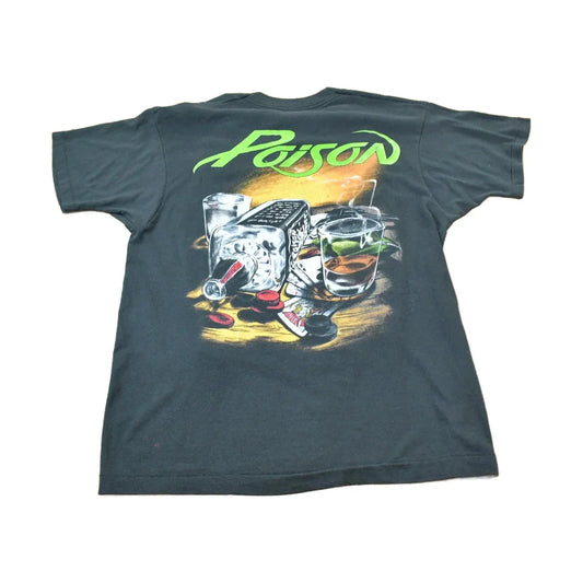Vintage 1990s Poison Nothin But A Good Time Graphic Band T-Shirt Men's Medium from propervintagecanada
