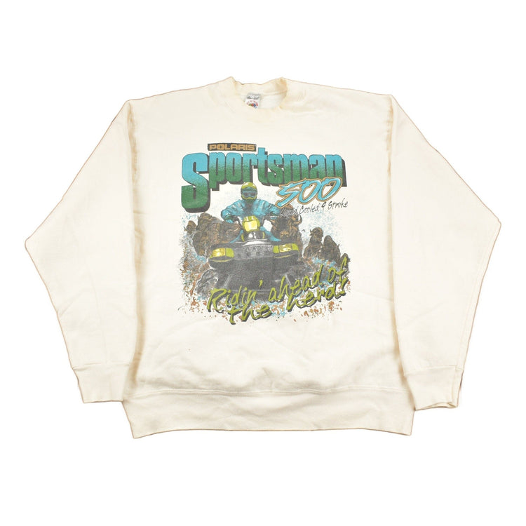Vintage 1990s Polaris Sportsman 500 Crewneck Sweatshirt Men's XL from propervintagecanada