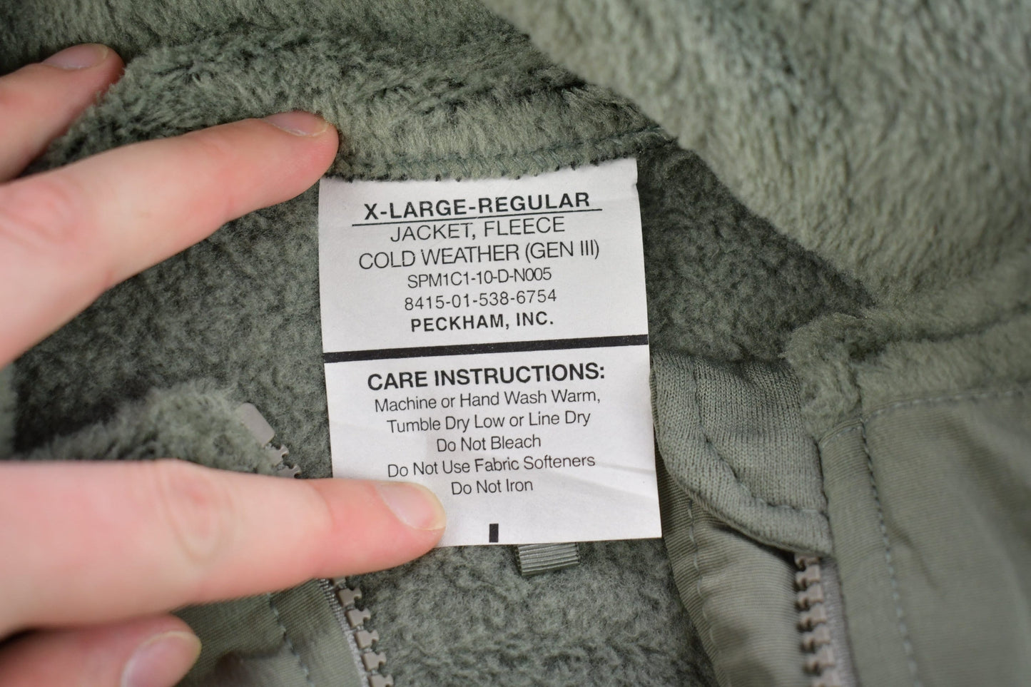 Vintage 1990s Polartec Zip Up Fleece Sweater Men's XL from propervintagecanada