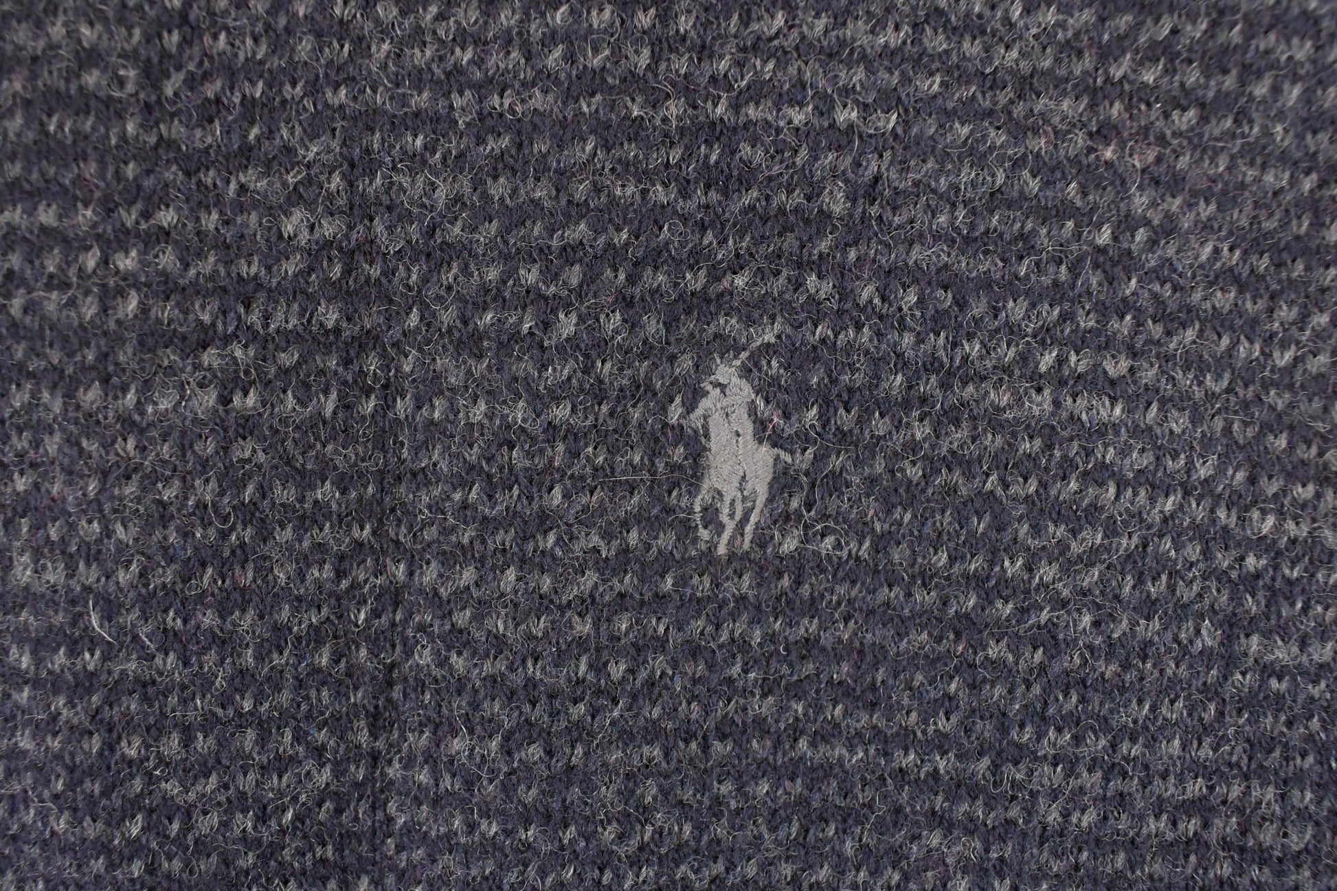 Vintage 1990s Polo By Ralph Lauren Abstract Wool Knit V Neck Sweater Vest Mens L from propervintagecanada