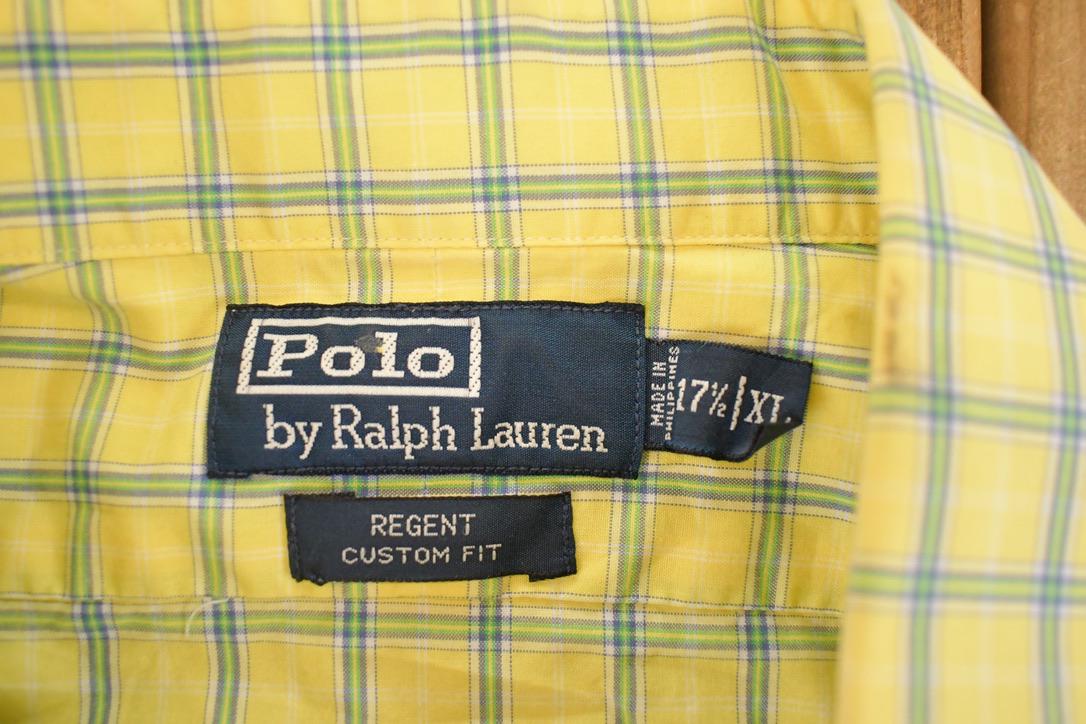 Vintage 1990s Polo By Ralph Lauren Button Up Shirt Men's XL from propervintagecanada