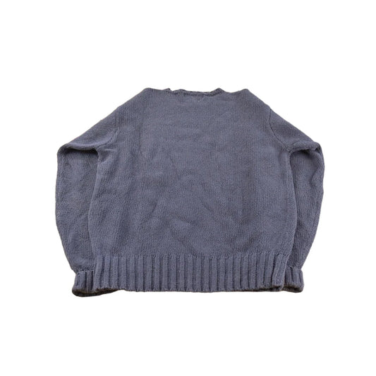 Vintage 1990s Polo By Ralph Lauren Chunky Knit Crewneck Sweater Mens S from propervintagecanada