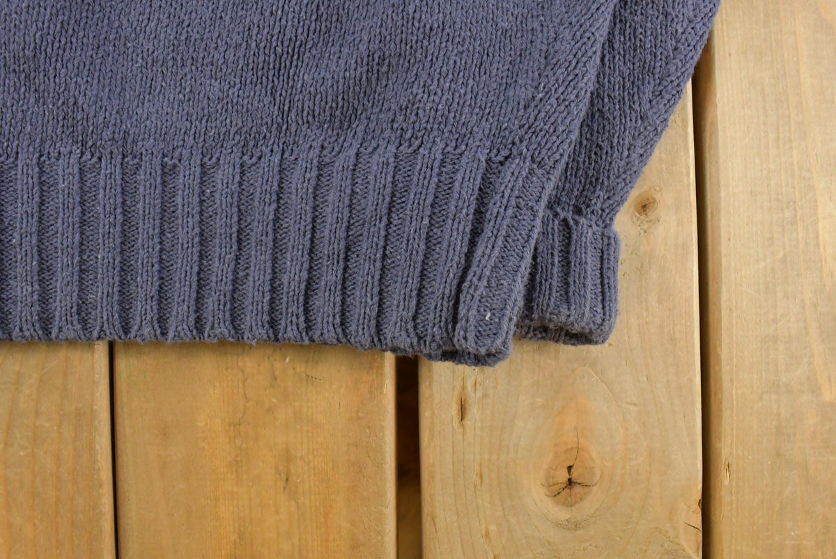 Vintage 1990s Polo By Ralph Lauren Chunky Knit Crewneck Sweater Mens S from propervintagecanada