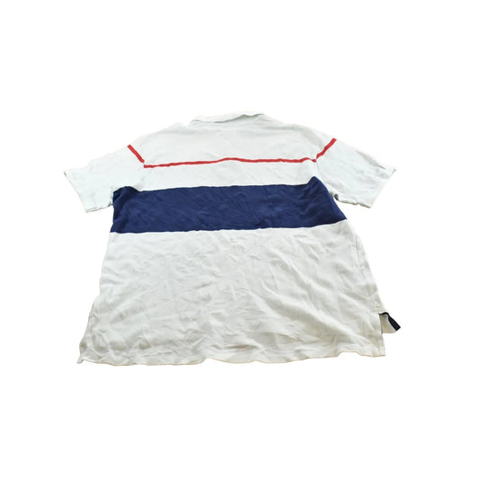 Vintage 1990s Polo By Ralph Lauren Color Block Collared Button Up Men's 3XL from propervintagecanada