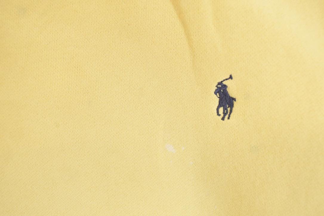 Vintage 1990s Polo By Ralph Lauren Distressed Painters Crewneck Sweatshirt Women's Cropped XL from propervintagecanada
