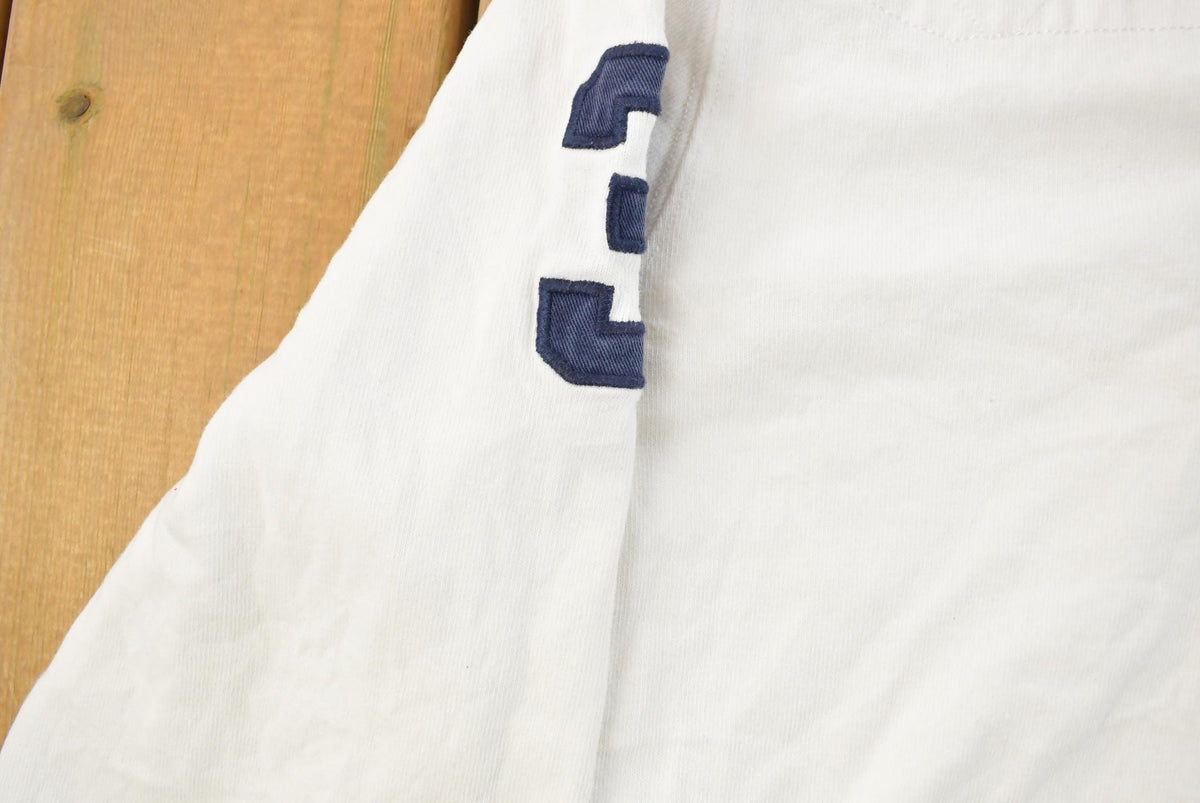 Vintage 1990s Polo By Ralph Lauren Embroidered Small Pony Rugby Shirt Men's Large from propervintagecanada
