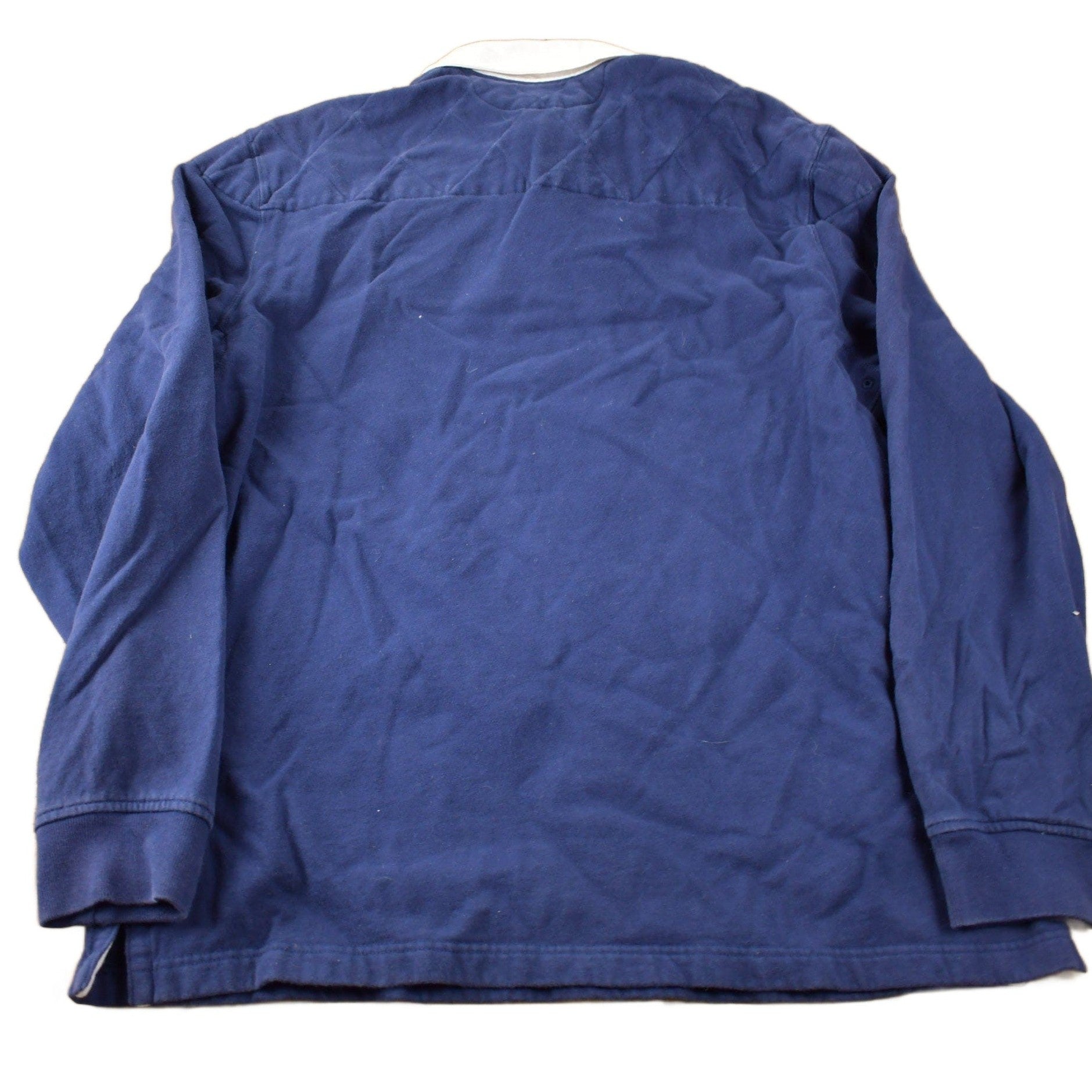 Vintage 1990s Polo By Ralph Lauren Embroidered Small Pony Rugby Sweater Size XL from propervintagecanada