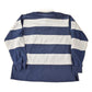 Vintage 1990s Polo By Ralph Lauren Embroidered Small Pony Striped Rugby Sweater Men's M from propervintagecanada