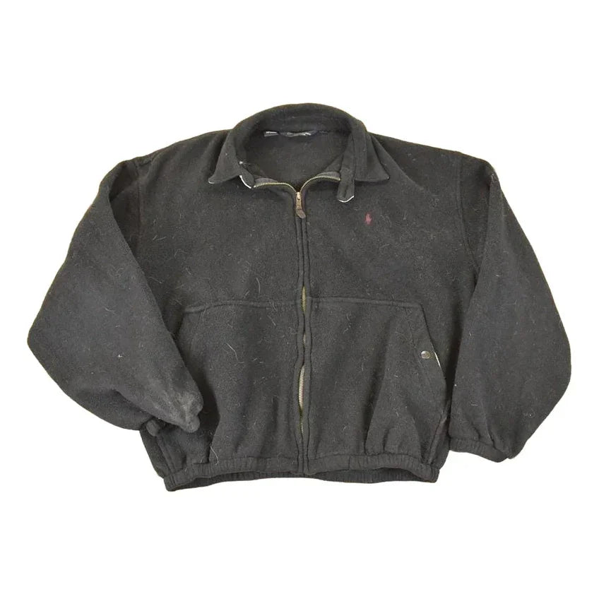 Vintage 1990s Polo By Ralph Lauren Fleece Outdoorsman Sweater Mens XL from propervintagecanada
