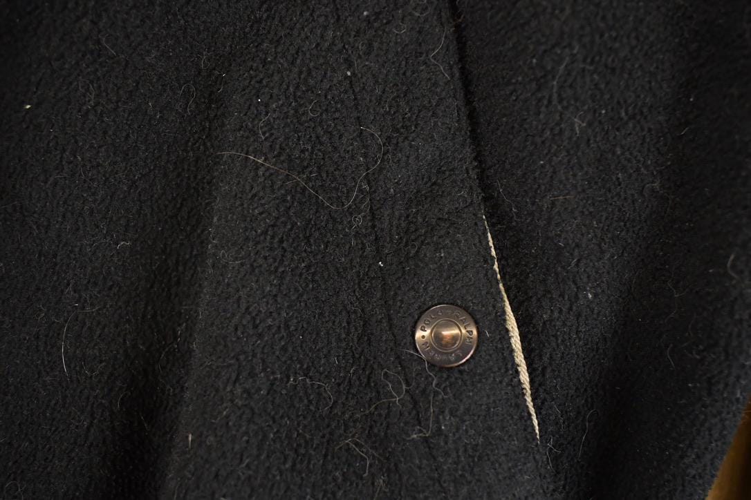 Vintage 1990s Polo By Ralph Lauren Fleece Outdoorsman Sweater Mens XL from propervintagecanada