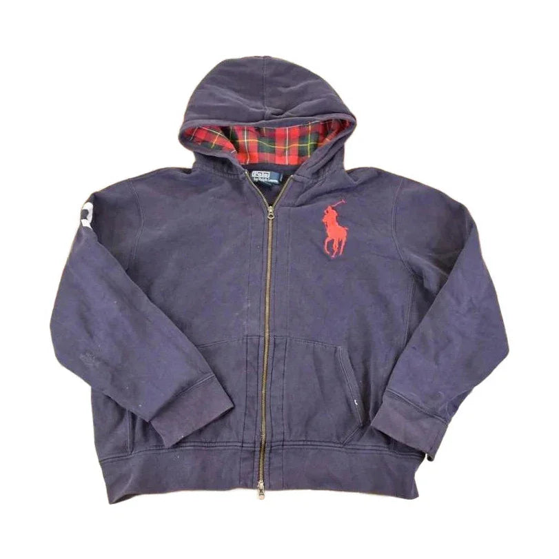 Vintage 1990s Polo By Ralph Lauren Full Zip Sweatshirt Men's XL from propervintagecanada