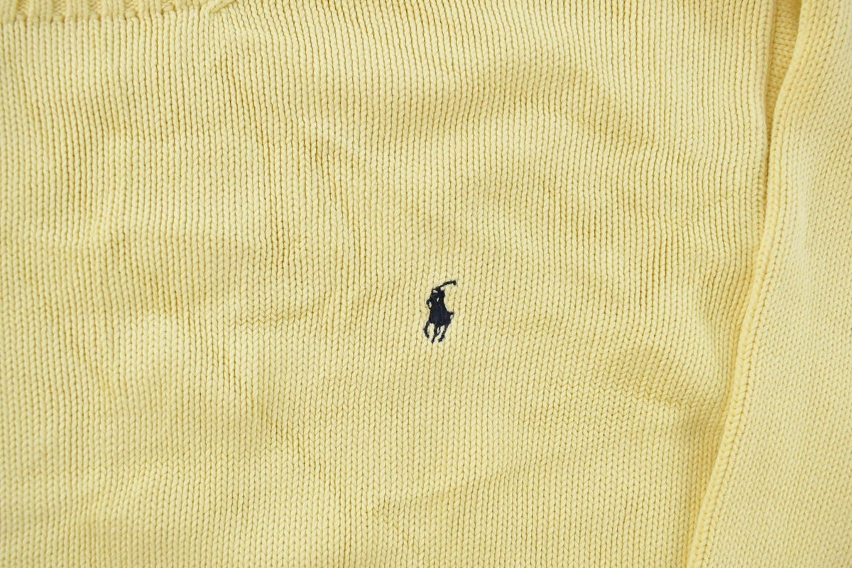 Vintage 1990s Polo By Ralph Lauren Knit Crewneck Sweater Men's XL from propervintagecanada