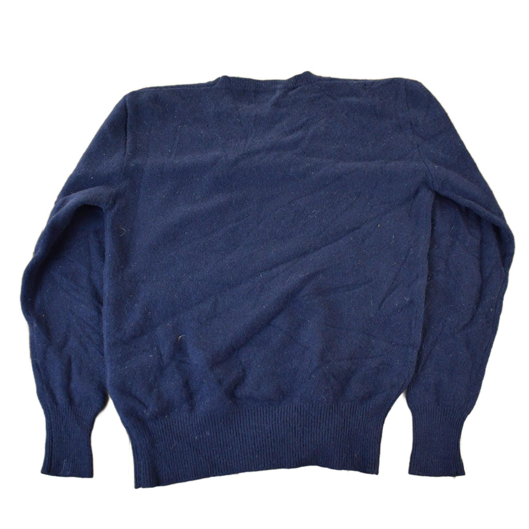 Vintage 1990s Polo By Ralph Lauren Lambswool Knit V Neck Sweater Youth XL from propervintagecanada