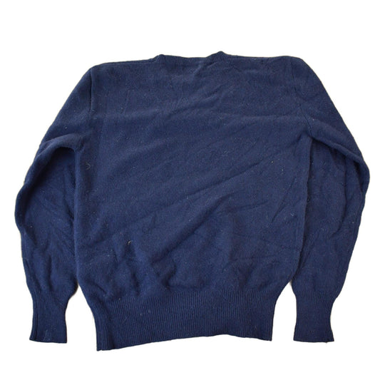 Vintage 1990s Polo By Ralph Lauren Lambswool Knit V Neck Sweater Youth XL from propervintagecanada