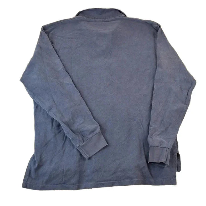 Vintage 1990s Polo By Ralph Lauren Long Sleeve Button Up Shirt Men's XL from propervintagecanada