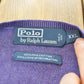 Vintage 1990s Polo By Ralph Lauren Pima Cotton V Neck Sweater Mens XL from propervintagecanada