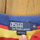 Vintage 1990s Polo By Ralph Lauren Quarter Button Short Sleeve Button Up Shirt Made In USA Men's XL from propervintagecanada