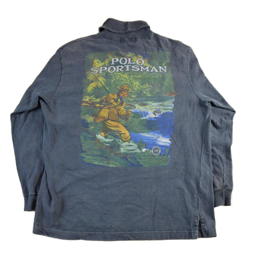 Vintage 1990s Polo Country Ralph Lauren Turtle Neck Shirt Men's Medium from propervintagecanada