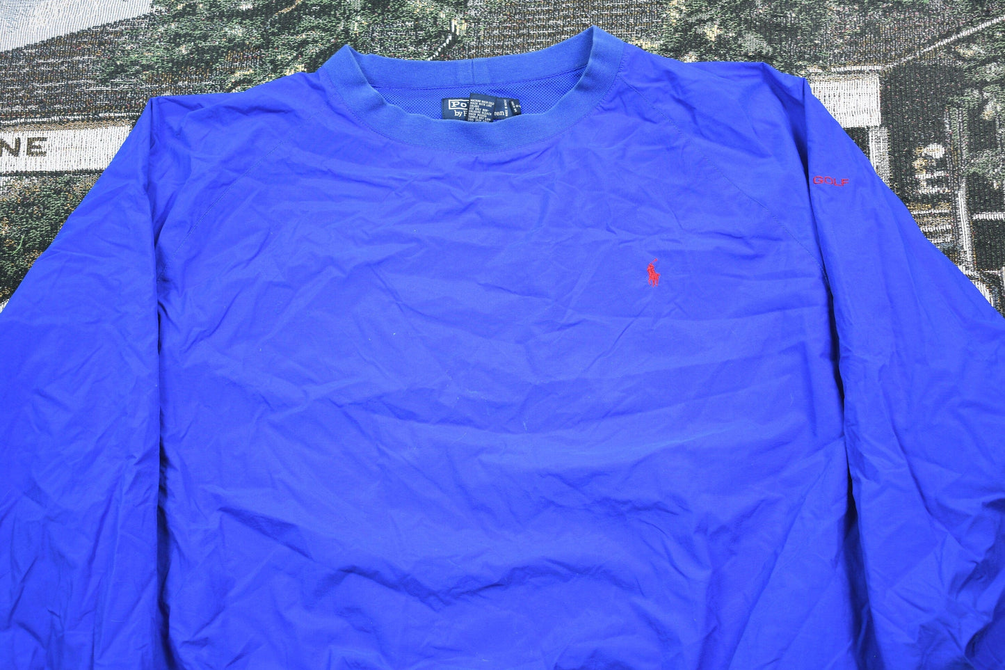 Vintage 1990s Polo Golf Ralph Lauren Pullover Windbreaker Men's XL from propervintagecanada