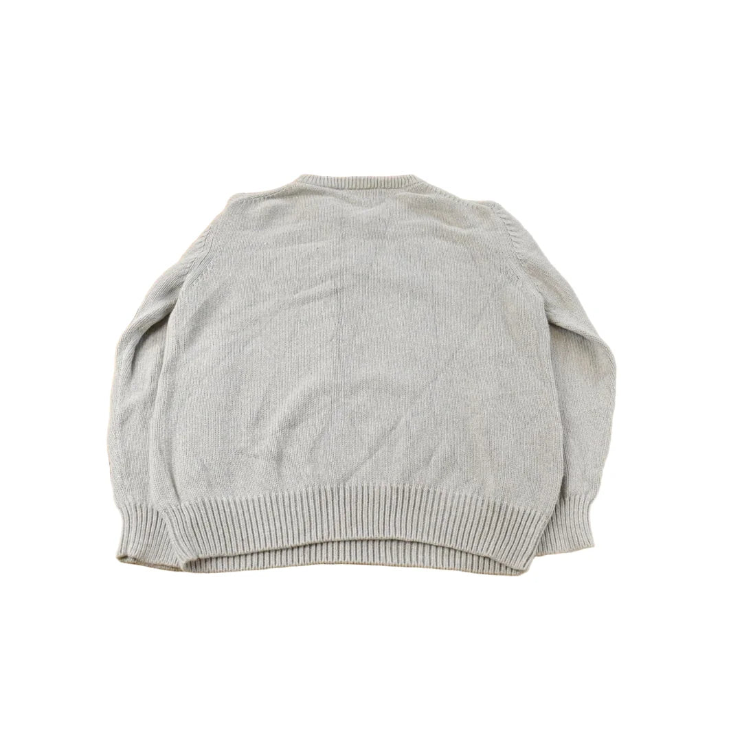 Vintage 1990s Polo Jeans Co Ralph Lauren Knit Cotton Crewneck Sweater Men's L from propervintagecanada