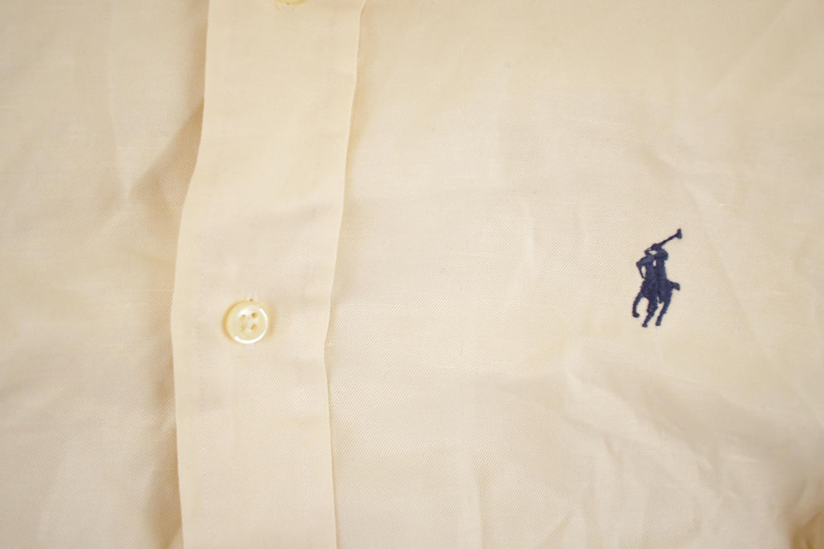 Vintage 1990s Polo Ralph Lauren Blake Button Up Shirt Men's L from propervintagecanada