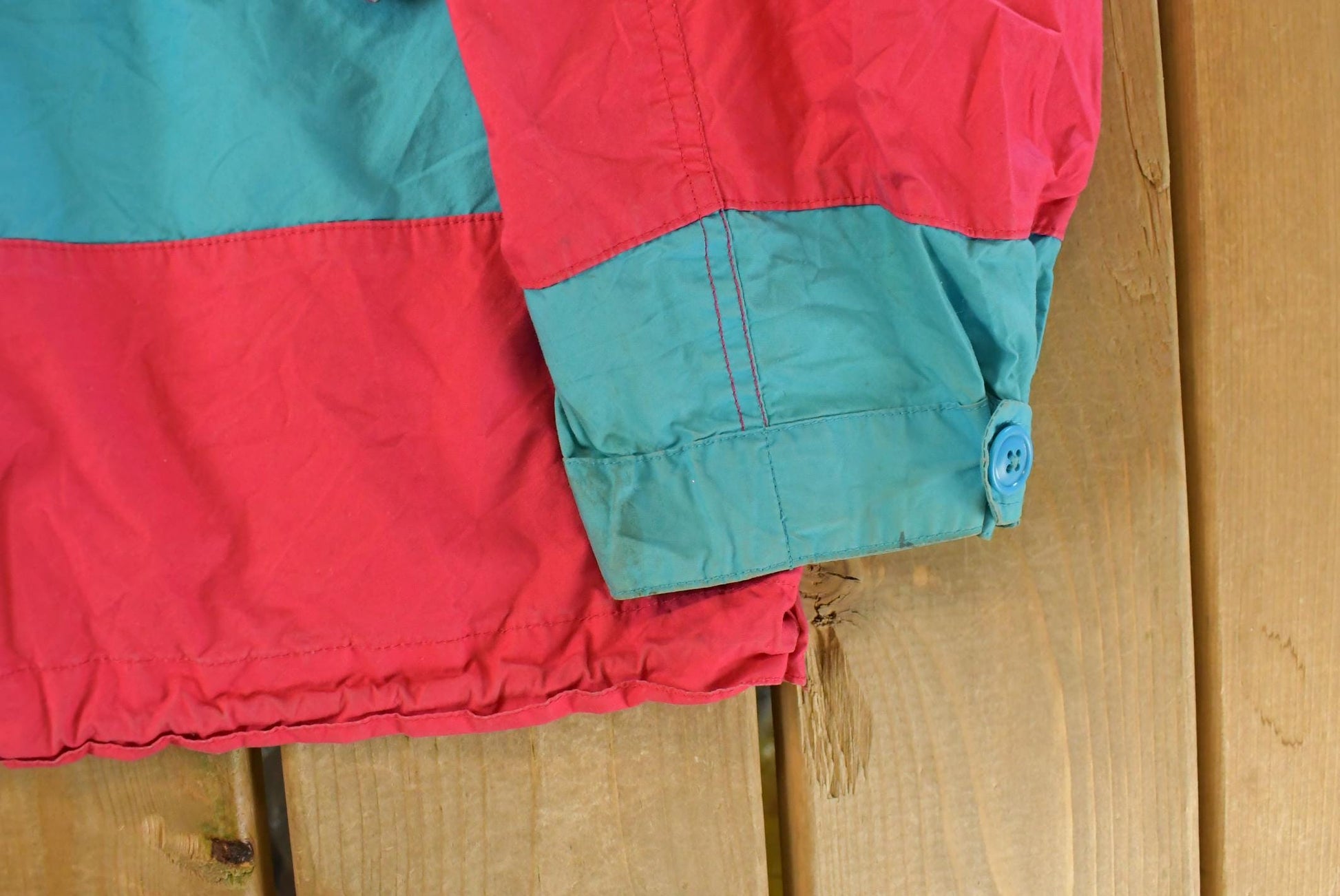 Vintage 1990s Polo Ralph Lauren Border Field Parka Jacket Men's XL / 90s Polo / Full Zip Jacket / Streetwear / Athleisure / Striped Jacket from propervintagecanada