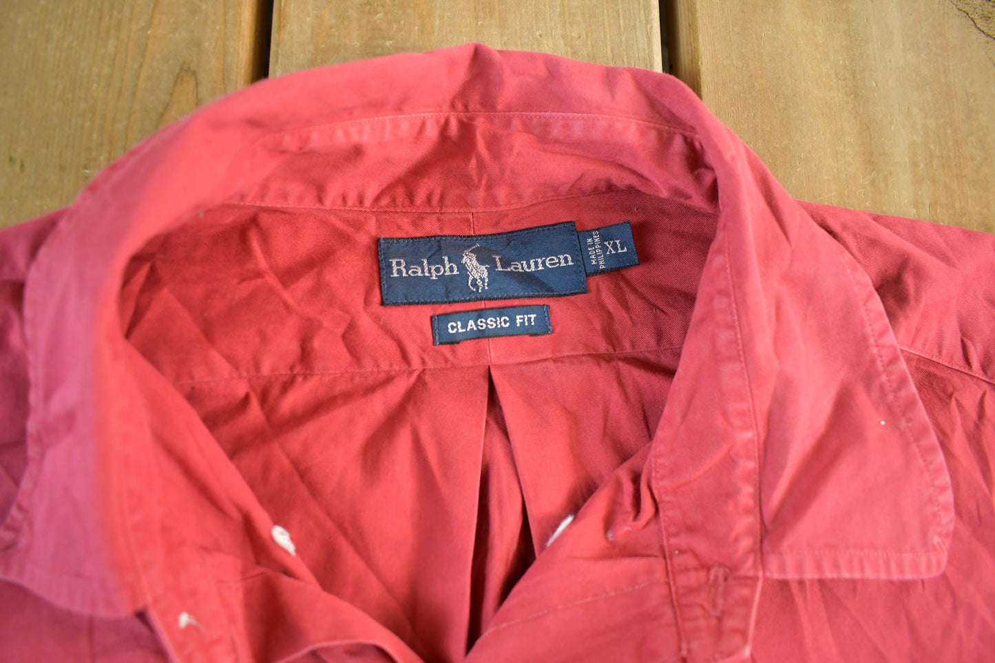 Vintage 1990s Polo Ralph Lauren Button Up Shirt Men's XL from propervintagecanada