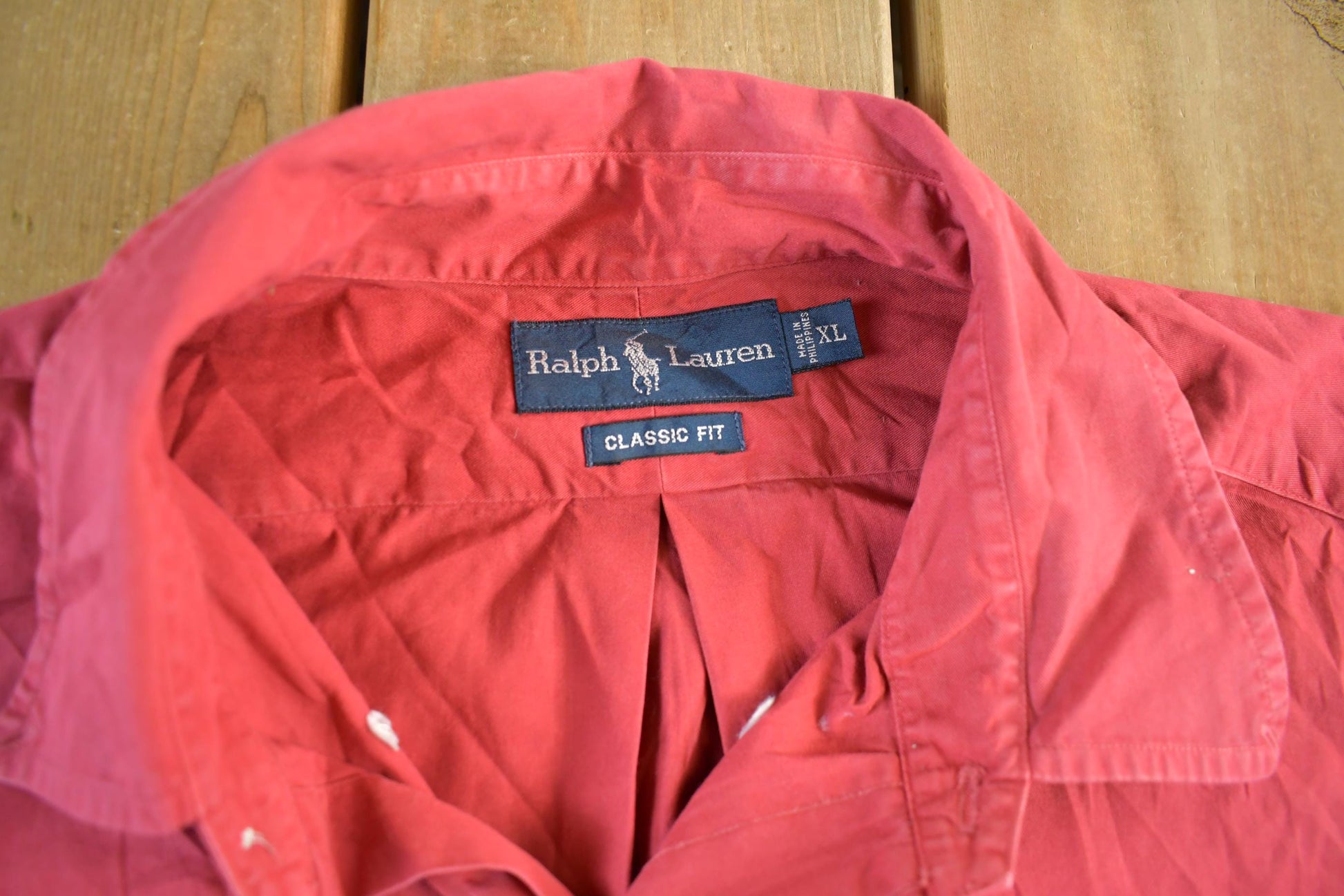 Vintage 1990s Polo Ralph Lauren Button Up Shirt Men's XL from propervintagecanada