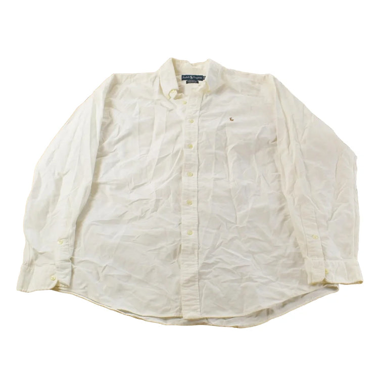Vintage 1990s Polo Ralph Lauren Button Up Shirt Men's XL from propervintagecanada