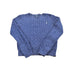 Vintage 1990s Polo Ralph Lauren Cable Knit Cotton Crewneck Sweater Men&