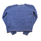 Vintage 1990s Polo Ralph Lauren Cable Knit Cotton Crewneck Sweater Men's S from propervintagecanada