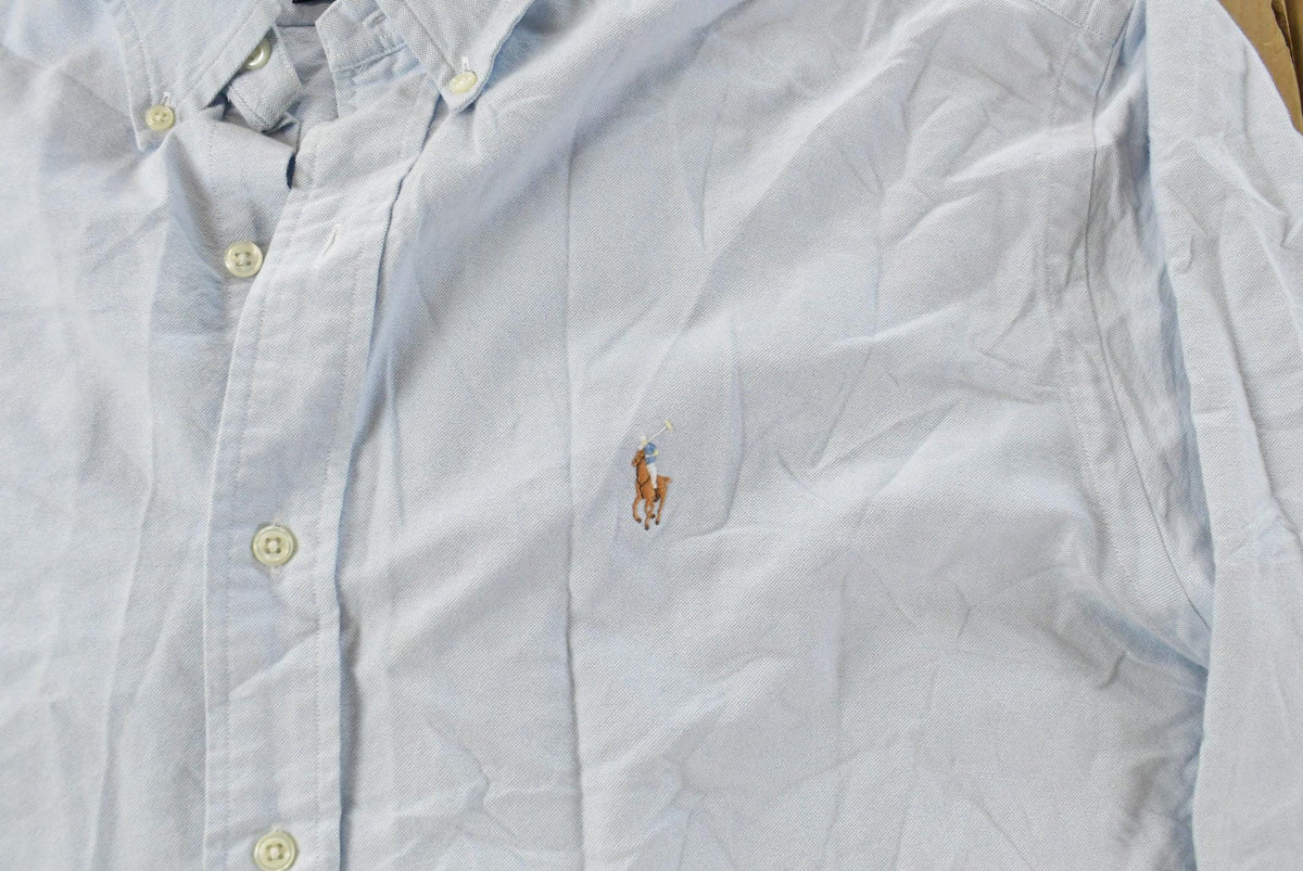 Vintage 1990s Polo Ralph Lauren Chambray Button Up Shirt Men's XL from propervintagecanada