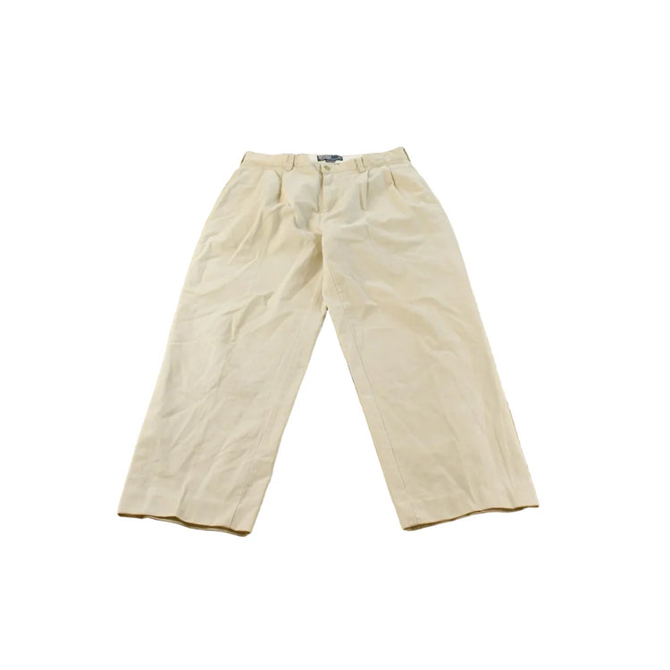 Vintage 1990s Polo Ralph Lauren Chino Pants Men's 34 x 28.5 from propervintagecanada