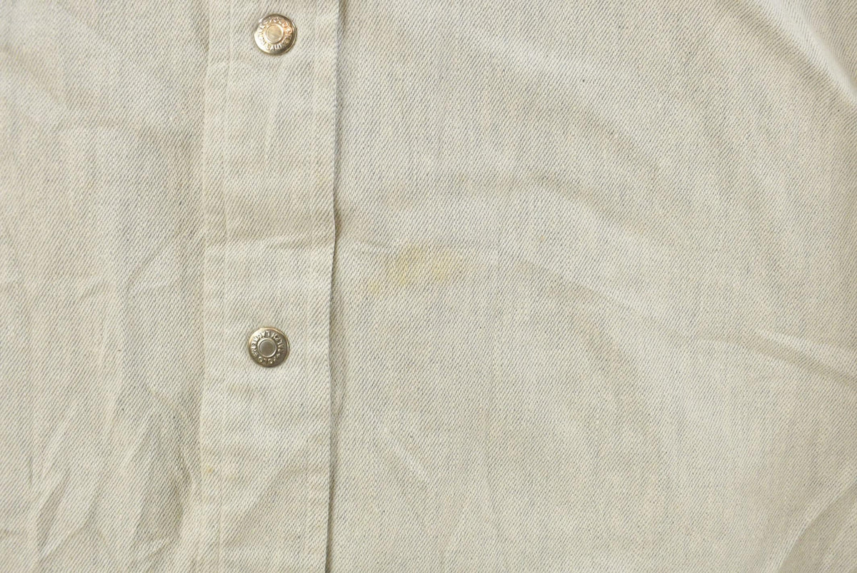 Vintage 1990s Polo Ralph Lauren Cowboy Western Pearl Snap Shirt Men's M from propervintagecanada