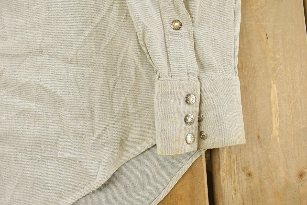 Vintage 1990s Polo Ralph Lauren Cowboy Western Pearl Snap Shirt Men's M from propervintagecanada