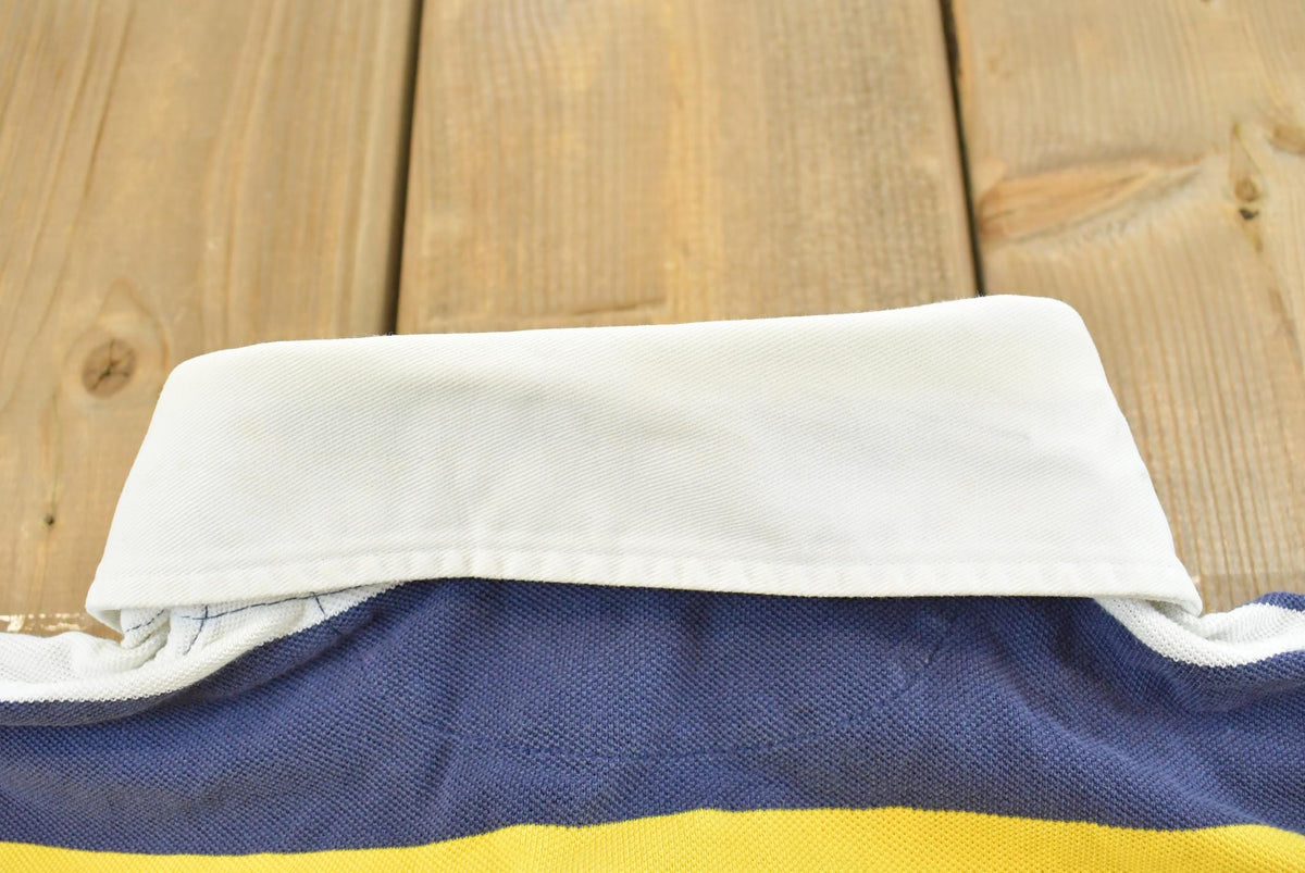 Vintage 1990s Polo Ralph Lauren Embroidered Collared T Shirt Mens XL from propervintagecanada