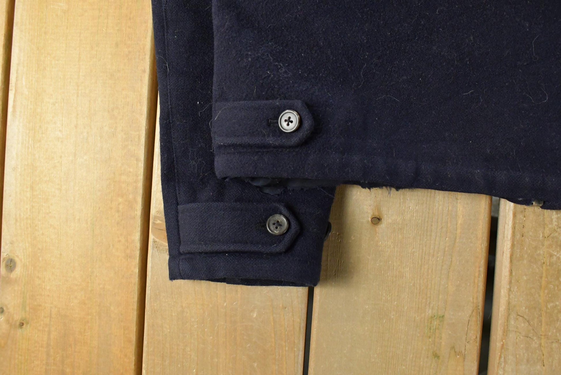 Vintage 1990s Polo Ralph Lauren Full Zip Wool Jacket Men's Medium from propervintagecanada