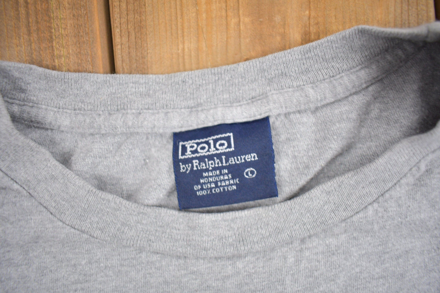 Vintage 1990s Polo Ralph Lauren Graphic T-Shirt Men's Large from propervintagecanada