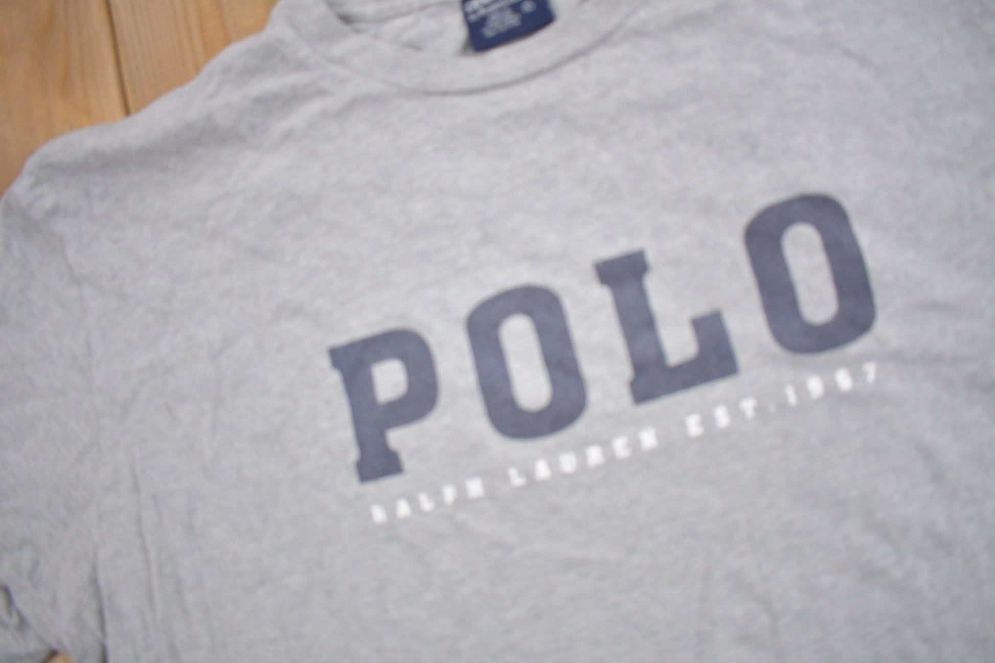 Vintage 1990s Polo Ralph Lauren Graphic T-Shirt Men's Large from propervintagecanada